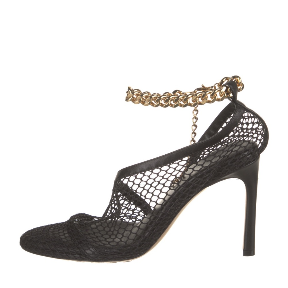 Bottega Veneta Chain-Link D'Orsay Pumps